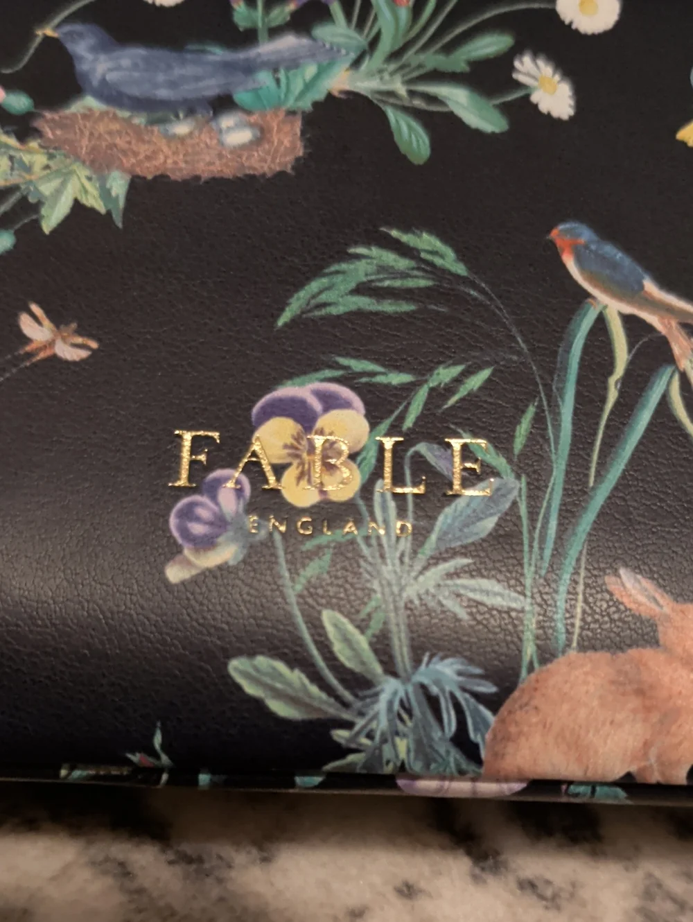 Fable England Running Bunny Wallet